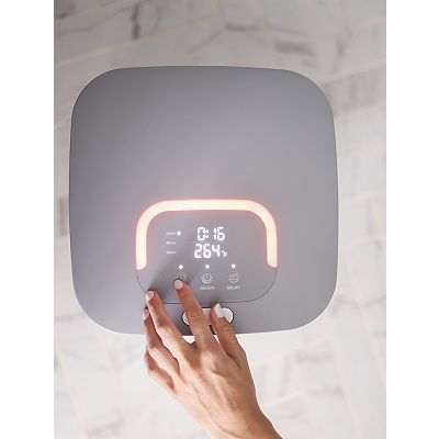 Miko Towel Warmer with Adjustable Heat, Timer, Aromatherapy, and