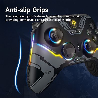EasySMX X15 PC Controller with Hall Joysticks/Hall Triggers/RGB Lighting