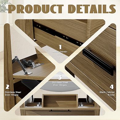 24-inch Home Bathroom Vanity Cabinet Functional Design