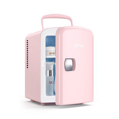 AstroAI Mini Fridge, 4 Liter/6 Can AC/DC Portable Thermoelectric Cooler Refrigerators