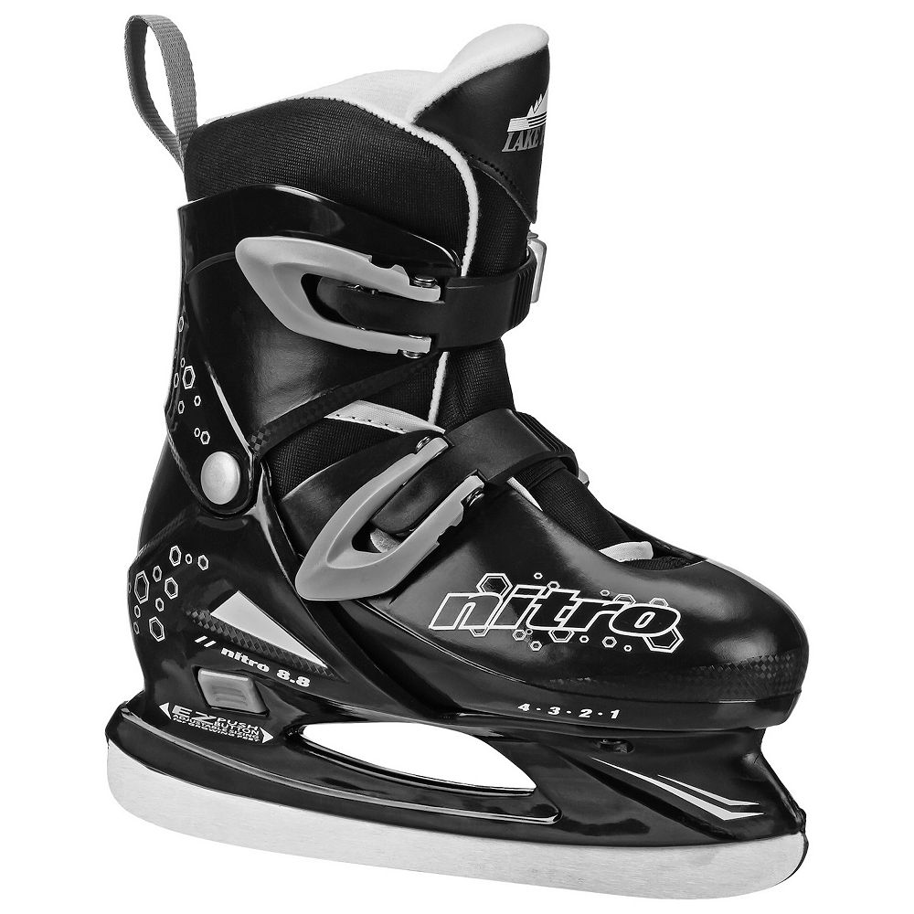 Lake Placid Nitro Boys Adjustable Ice Skates