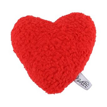 Midlee Plush Red Heart Valentine's Day Dog Toy
