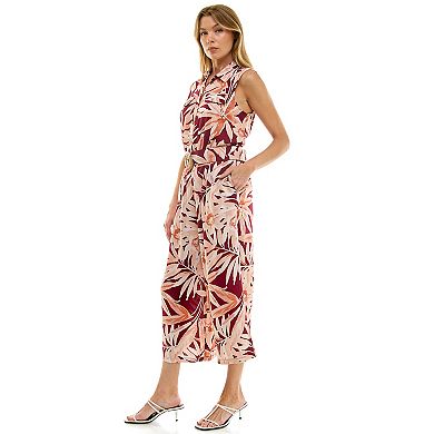 Women's Luxology Floral Straight Leg Jumpsuit