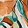 Ivory Turquoise Rust