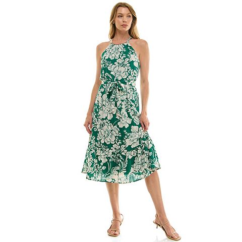 Женские платья Luxology Women's Luxology Halter Midi Dress