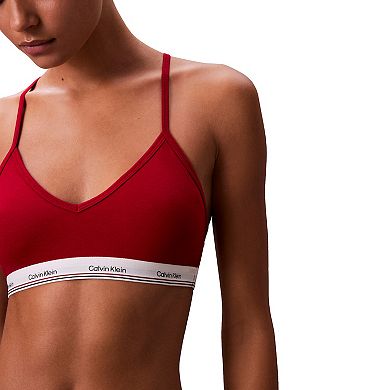 Women's Calvin Klein Cotton Modal Balance Lightly Lined Bralette QP3272