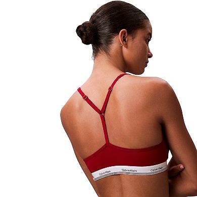 Women's Calvin Klein Cotton Modal Balance Lightly Lined Bralette QP3272