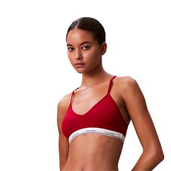 Women's Calvin Klein Cotton Modal Balance Lightly Lined Bralette QP3272