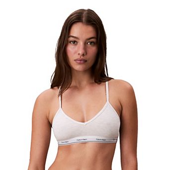 Women's Calvin Klein Cotton Modal Balance Lightly Lined Bralette QP3272