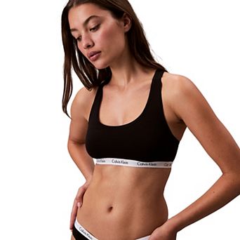 Calvin Klein Cotton Stretch Lightly Lined Bralette QP2856