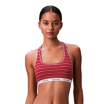 Calvin Klein Cotton Stretch Lightly Lined Bralette QP2856
