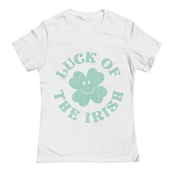 Junior's Grayson Threads The Label Luck of the Irish Circle St. Patrick's Day Graphic Tee