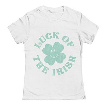 Junior's Grayson Threads The Label Luck of the Irish Circle St. Patrick's Day Graphic Tee