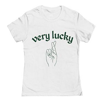 Junior's Grayson Threads The Label Very Lucky St. Patrick's Day Graphic Tee