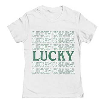 Junior's Grayson Threads The Label Lucky Charm St. Patrick's Day Graphic Tee