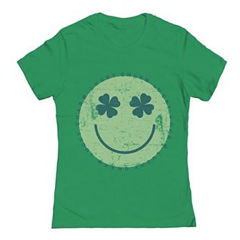 Junior's Grayson Threads The Label Smile Lucky St. Patrick's Day Graphic Tee