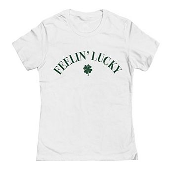 Junior's Grayson Threads The Label Feelin Luck Arch St. Patrick's Day Graphic Tee