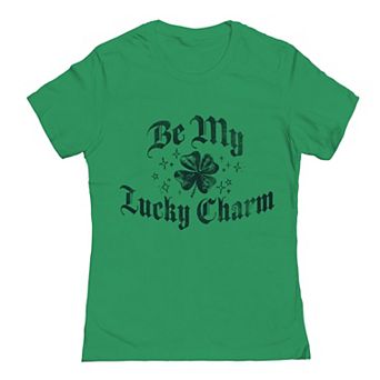 Junior's Grayson Threads The Label Be My Lucky Charm St. Patrick's Day Graphic Tee