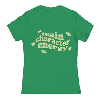 Junior's Grayson Threads The Label Main Character St. Patrick's Day Graphic Tee
