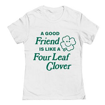 Junior's Grayson Threads The Label A Good Friend St. Patrick's Day Graphic Tee