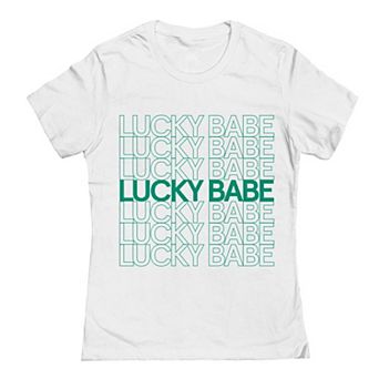 Junior's Grayson Threads The Label Lucky Babe St. Patrick's Day Graphic Tee