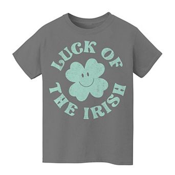 Kids 8-20 Grayson Threads Kids the Label Luck of the Irish Circle St. Patrick's Day Graphic Tee