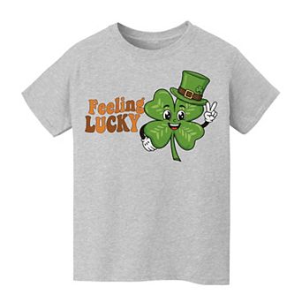 Kids 8-20 Grayson Threads Kids the Label Feeling Lucky St. Patrick's Day Graphic Tee