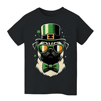 Kids 8-20 Grayson Threads Kids the Label Bulldog St. Patrick's Day Graphic Tee