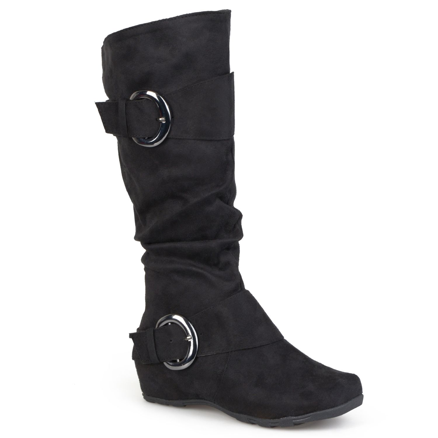 kohls black knee high boots