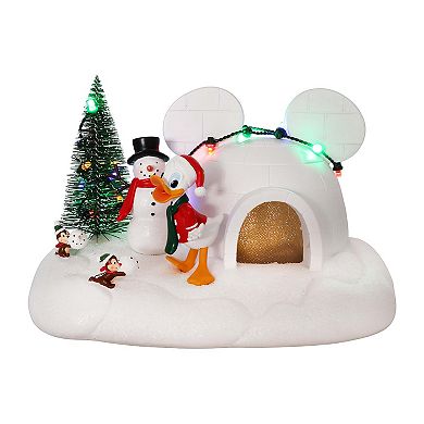 Disney's Donald Duck Holiday LED Igloo Village Table Decor by St. Nicholas Square®