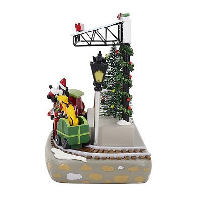 Disney's Mickey & Friends Holiday LED Train Station Village Table Decor by St. Nicholas Square®