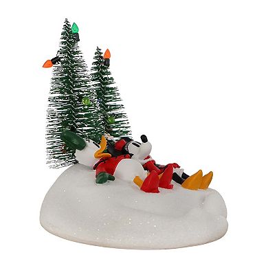 Disney's Minnie Mouse & Daisy Snow Angels Village Accessory Table Decor by St. Nicholas Square®