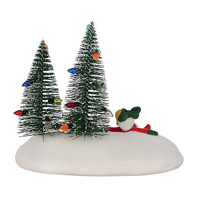 Disney's Minnie Mouse & Daisy Snow Angels Village Accessory Table Decor by St. Nicholas Square®