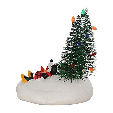 Disney's Minnie Mouse & Daisy Snow Angels Village Accessory Table Decor by St. Nicholas Square®