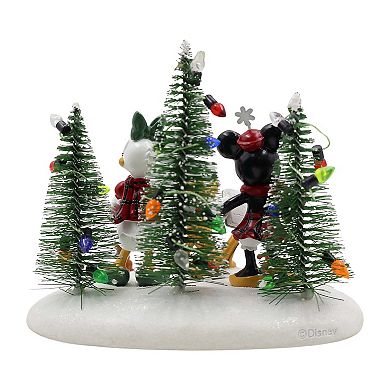 Disney's Minnie Mouse & Daisy Carolers Village Accessory Table Decor by St. Nicholas Square®