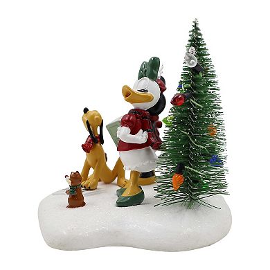 Disney's Minnie Mouse & Daisy Carolers Village Accessory Table Decor by St. Nicholas Square®