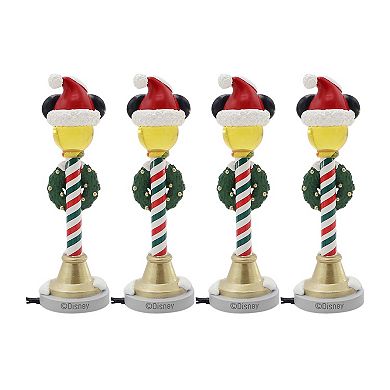 Disney's Mickey Mouse Village Streetlights Village Accessory Table Decor by St. Nicholas Square®