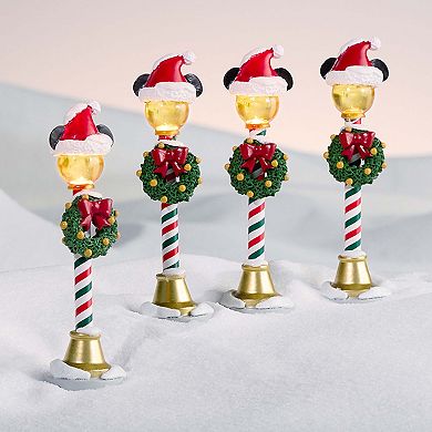 Disney's Mickey Mouse Village Streetlights Village Accessory Table Decor by St. Nicholas Square®