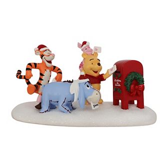 Disney's Winnie the Pooh and Friends Letters to Santa Village Accessory Table Decor by St. Nicholas Square®