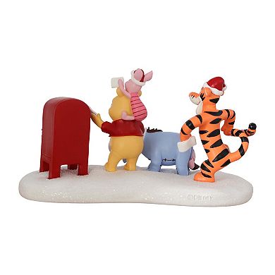 Disney's Winnie the Pooh and Friends Letters to Santa Village Accessory Table Decor by St. Nicholas Square®
