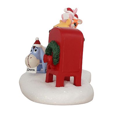 Disney's Winnie the Pooh and Friends Letters to Santa Village Accessory Table Decor by St. Nicholas Square®