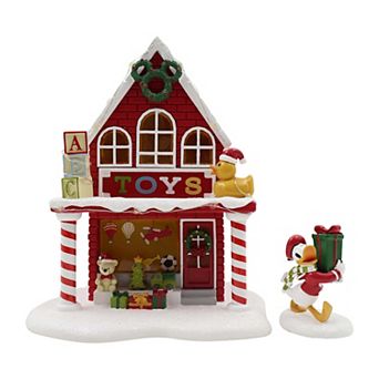 Disney's Donald Duck LED Toy Shop Village Accessory Table Decor by St. Nicholas Square®