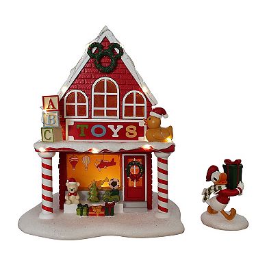 Disney's Donald Duck LED Toy Shop Village Accessory Table Decor by St. Nicholas Square®