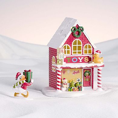 Disney's Donald Duck LED Toy Shop Village Accessory Table Decor by St. Nicholas Square®