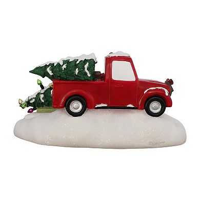 Disney's Goofy and Pluto LED Tree Truck Village Accessory Table Decor by St. Nicholas Square®