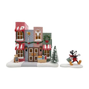 Disney's Mickey Mouse LED Book Shop Village Accessory Table Decor by St. Nicholas Square®