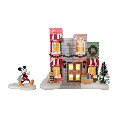 Disney's Mickey Mouse LED Book Shop Village Accessory Table Decor by St. Nicholas Square®