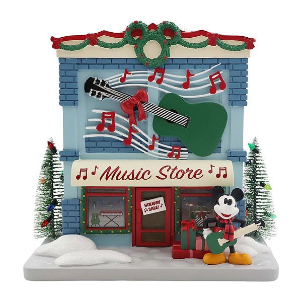 Disney's Mickey Mouse LED Music Store Village Accessory Table