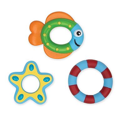 Nuby Octopus Hoopla Ring Toss Bath Toy