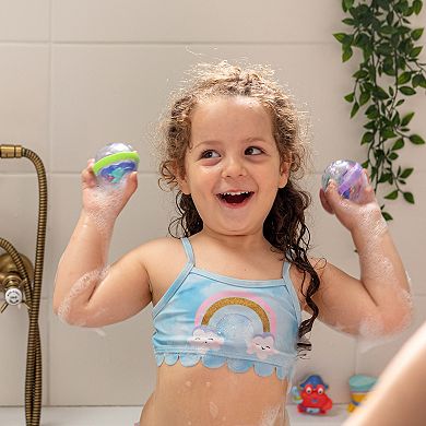 Nuby 4-pc. Bubble Buddies Interactive Bath Toy Set